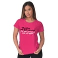 thumbnail image 3 of Dont Succeed Fix Ponytail Start Again Womens Slim Fit Graphic Tee Brisco Brands L, 3 of 5