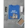 thumbnail image 3 of Best Raccoon Dad Ever T-Shirt Men -Smartprints Designs, Male 5X-Large, 3 of 4