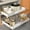 white, variant on Pull Out Cabinet Organizer 2 PCS, 21" Deep, Expandable(12.4"-20.4") Slide Out Drawers for Kitchen Cabinets Fixed with Adhesive Film for Pots,Pans,Heavy Duty Slide Out Cabinet Organizer and Storage