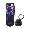 thumbnail image 2 of Daiia Fantasy Dragon In Cathedral Printed 18 OZ Sports Insulated Kettle Drinking Cup Water Bottle Stainless Steel Kettle Portable Cup For Gym, 2 of 7