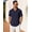 Navy Blue(1 Pcs), variant on COOFANDY Men's Short Sleeve Knit Shirts Summer Beach Shirt Wedding Untucked No Iron Shirts