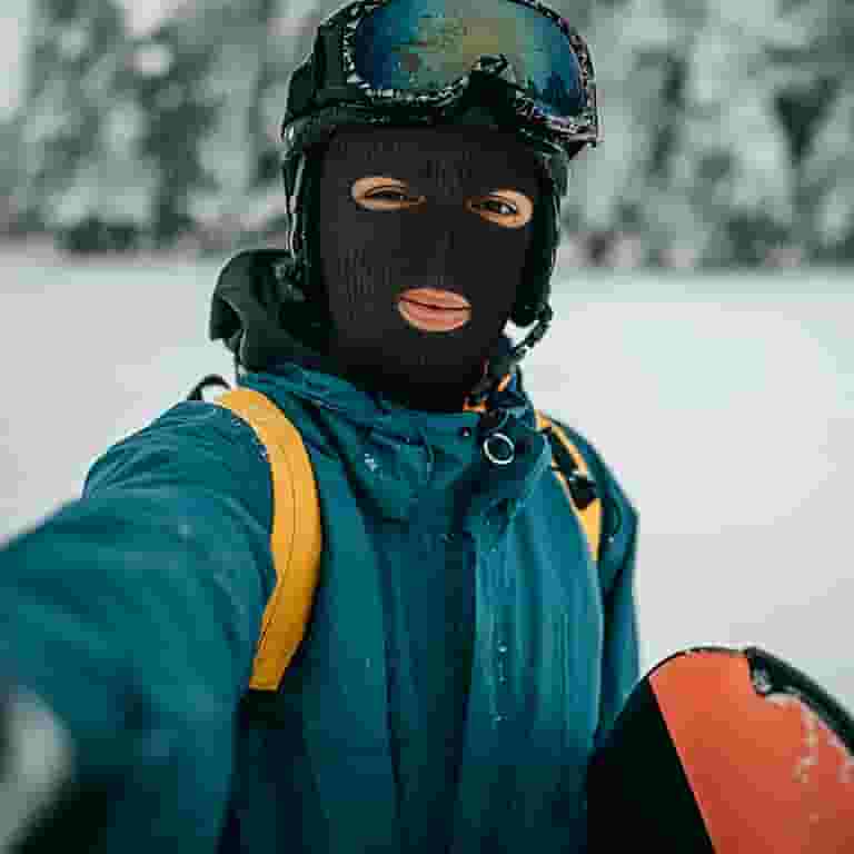 TELOLY Full Face Ski Mask, 3 Hole, 2Pcs Unisex Knitted TELOLY Full Face Ski Mask, 3 Hole, 2Pcs Unisex Knitted