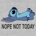 thumbnail image 2 of Women's Lilo & Stitch Nope Not Today Graphic Tee Athletic Heather 2X Large, 2 of 4