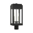 thumbnail image 2 of Livex Lighting - York - 2 Light Outdoor Post Top Lantern in Modern Style - 6.13, 2 of 2