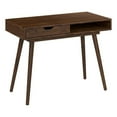 thumbnail image 2 of Nora 40W Writing Desk in Dark Walnut by Bush Furniture - Engineered Wood, 2 of 7