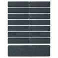 thumbnail image 4 of AMLESO 15 Pieces Non Skid Rug Stair Mats Stairs Step Treads Indoor Stair Runners Dark Gray, 4 of 8