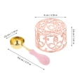 thumbnail image 3 of 1 Ensemble Rétro Style Scellé Cuisinière à Cire Fondante Chauffe-Cire Laque avec Cuillère, 3 of 8