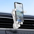 thumbnail image 3 of Klonfd Car Phone Holder Vent Mount Adjustable Gooseneck Extension Compatible With IPhone 47 70 Inches Phones Hands Rotatable For Car, 3 of 5