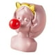 thumbnail image 4 of Little Girl Blowing Bubbles Maceta De Plantas De Cactus Suculentas, Macetero De Rosa con Sunnimix Maceta suculenta, 4 of 6