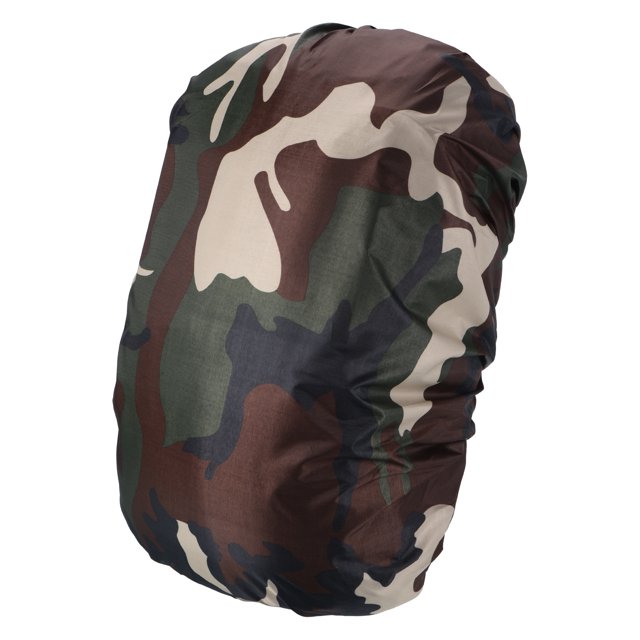 Unique Bargains 30-40L Waterproof Rucksack Cover, Backpack Rain Cover, M, Classic Camo