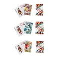 thumbnail image 1 of Kat Let’S Play 3 Piece Plastic Coated Playing Cards Multicolour Design A B C Premium Art Card Paper Decks For Bridge Rummy Poker Diwali Taash Game | Use For Party & Game | Playing Cards, 1 of 4