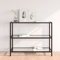 thumbnail image 1 of vidaXL Shelf Transparent 100x36x90 cm Tempered Glass, 1 of 4