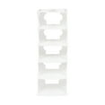 thumbnail image 2 of Versatile 5-Tier Shoe Rack, White Modern Design for Shoe and Item Storage, Easy Assembly, Space-Saving with Large Top Platform for Additional Storage, 2 of 9