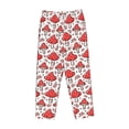 thumbnail image 4 of Fotbe Amanita Red Mushroom Women's Pajama Pants,Sleepwear Pants,Pj Bottoms Drawstring And Pockets-Small, 4 of 9