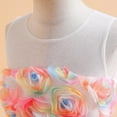 thumbnail image 6 of Clearance Girls Flower Girl Dresses Size 10-12 Casual Tank Dress Crew Neck formal Midi Dresses Short Party Dresses 4 Year Old Birthday Dress Summer Short Dresses Vestido De NiñA Para Fiesta, 6 of 9