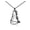 Black, variant on Erlenmeyer Flask Pendant Necklace | Clayton Jewelry Labs
