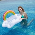 thumbnail image 4 of Swimming pool buoy, floating swimming pool bar, inflatable swimming pool bar, swimming pool bar, inflatable cup holder, inflatable palm tree, 4 of 5