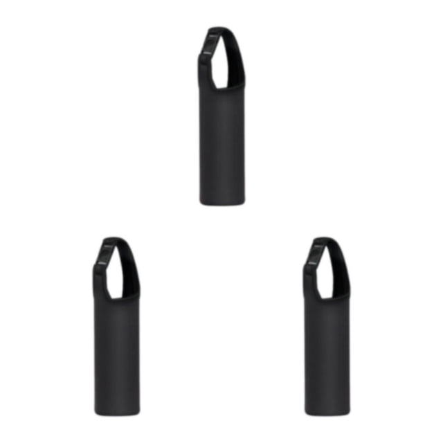 Naiovety Funda de neopreno para botella de agua, protección duradera y fácil de limpiar para botella, funda ligera de PU, soporte negro Type1 NO1