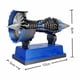 thumbnail image 5 of Maqueta de motor de turbofán, pieza de exhibición funcional y detallada, de grado industrial, modelo coleccionable, con marco de metal, para escritorio de oficina., 5 of 5