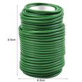 thumbnail image 6 of Travelwant Twisty Ties Garden Twist Tie Green Twist Ties Low Stress Training Wire Multipurpose Plastic Coated Gardening Wire for Plants Garden Office and Home-787.4", 6 of 6