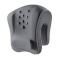 thumbnail image 1 of Almohada cervical para silla de oficina con reposacabezas, almohada de escritorio para siestas, cojín de soporte cervical para sofá, avión, viajes, Gris claro, 1 of 8