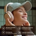thumbnail image 3 of Edifier Écouteurs Antibruit Bluetooth Actifs, 92 H d'Autonomie, Audio Haute Résolution Certifié, Recharge Rapide - Rose, 3 of 7
