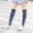 Navy, variant on Sierra Socks Unisex Graduated Colorful Patterned Compression Knee High Socks for Men and Women (Blue)