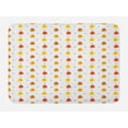 thumbnail image 1 of Ghost Bath Mat, Smiling Ghost Characters in Earthy Tones Among Little Black Stars Design, Plush Bathroom Decor Mat with Non Slip Backing, 29.5" X 17.5", Multicolor, by Ambesonne, 1 of 2