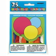 Latex Balloons, 6 in, Assorted, 25ct