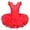 A Hot Red, variant on BAOHULU Little Girls Cotton Ballet Dress Skirted Sleeveless Blue Dance Leotard