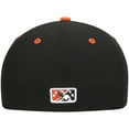 thumbnail image 4 of Men's New Era Black Delmarva Shorebirds Authentic Collection Team Home 59FIFTY Fitted Hat, 4 of 5