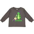 thumbnail image 3 of Inktastic I Love My Uncle Boys or Girls Long Sleeve Toddler T-Shirt, 3 of 5