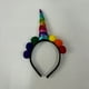 thumbnail image 4 of KAKOWELY Diadema de cuerno de unicornio, banda para el cabello con pompón de unicornio, tocado para fiesta de cumpleaños, 4 of 4