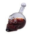 thumbnail image 2 of Crystal Head Vodka Calavera Cara Hueso Botella de vidrio Decantador Barra vacía 350ml, 2 of 6