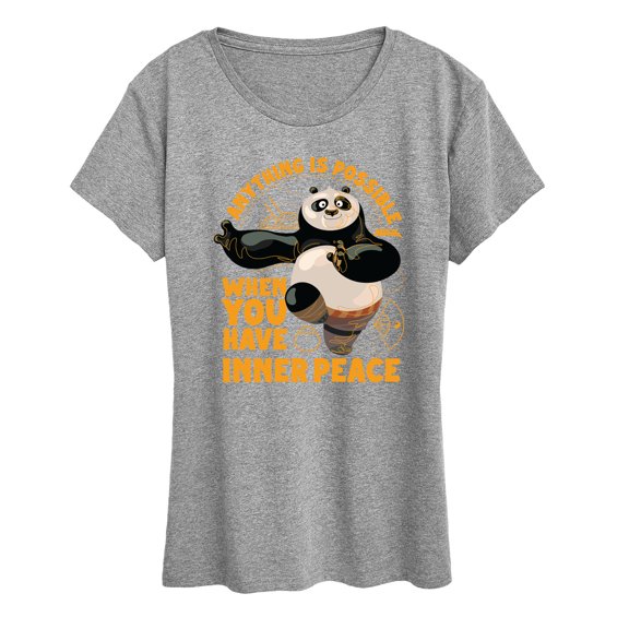 Kung Fu Panda 4 - Inner Peace - Women'S Short Sleeve Graphic T-Shirt