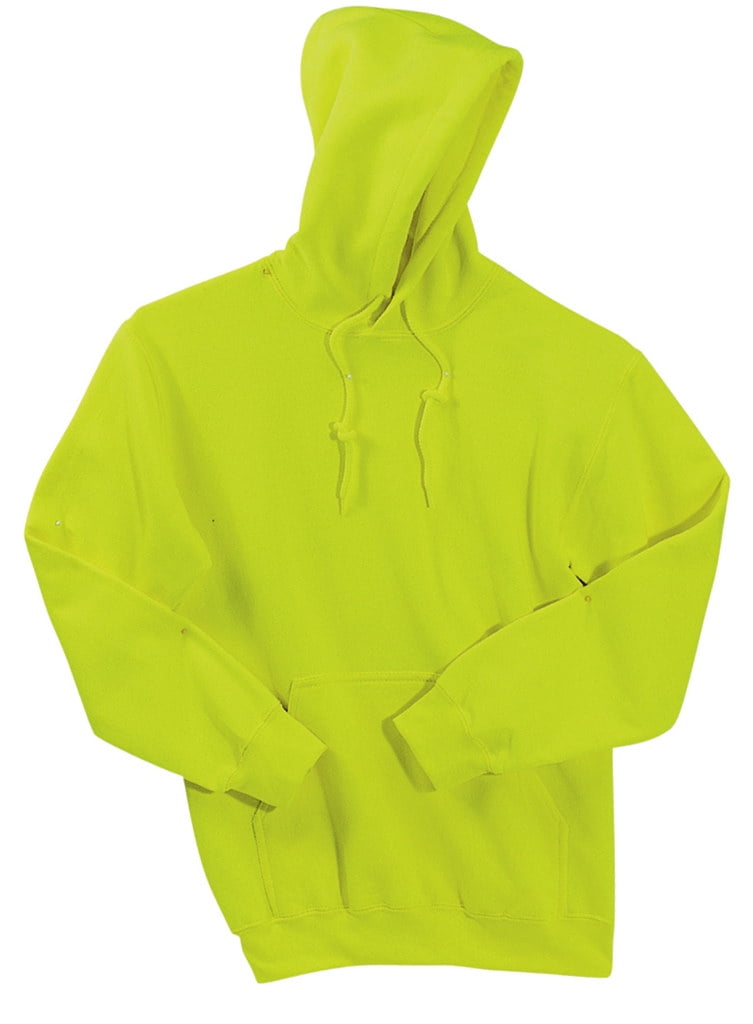 Moisture Wicking Pullover Hooded Sweatshirt MH Safety Green MH12500SA S Moisture Wicking Pullover Hooded Sweatshirt MH Safety Green MH12500SA S