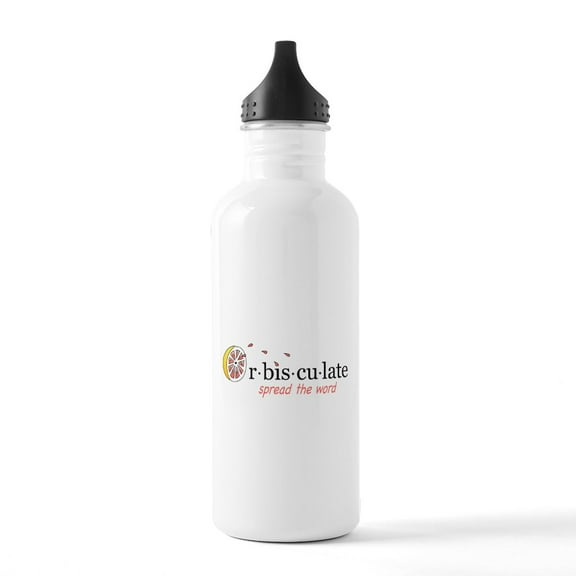 CafePress - Orbisculate Logo - Stainless Steel Water Bottle, Sports Bottle, 1.0L