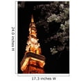 thumbnail image 2 of Wallmonkeys Tokyo Tower Peel and Stick Wall Decals Mural WM77808 (17 in W x 24 in H), 2 of 4