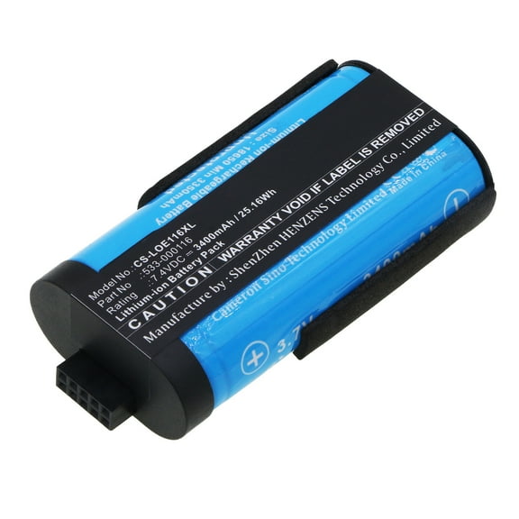 Replacement Battery for Logitech S-00147,UE MegaBoom,PN:533-000116,533-000138,3400mAh