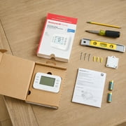 Honeywell Thermostat, 5-2 Day Digital Programmable Thermostat, White