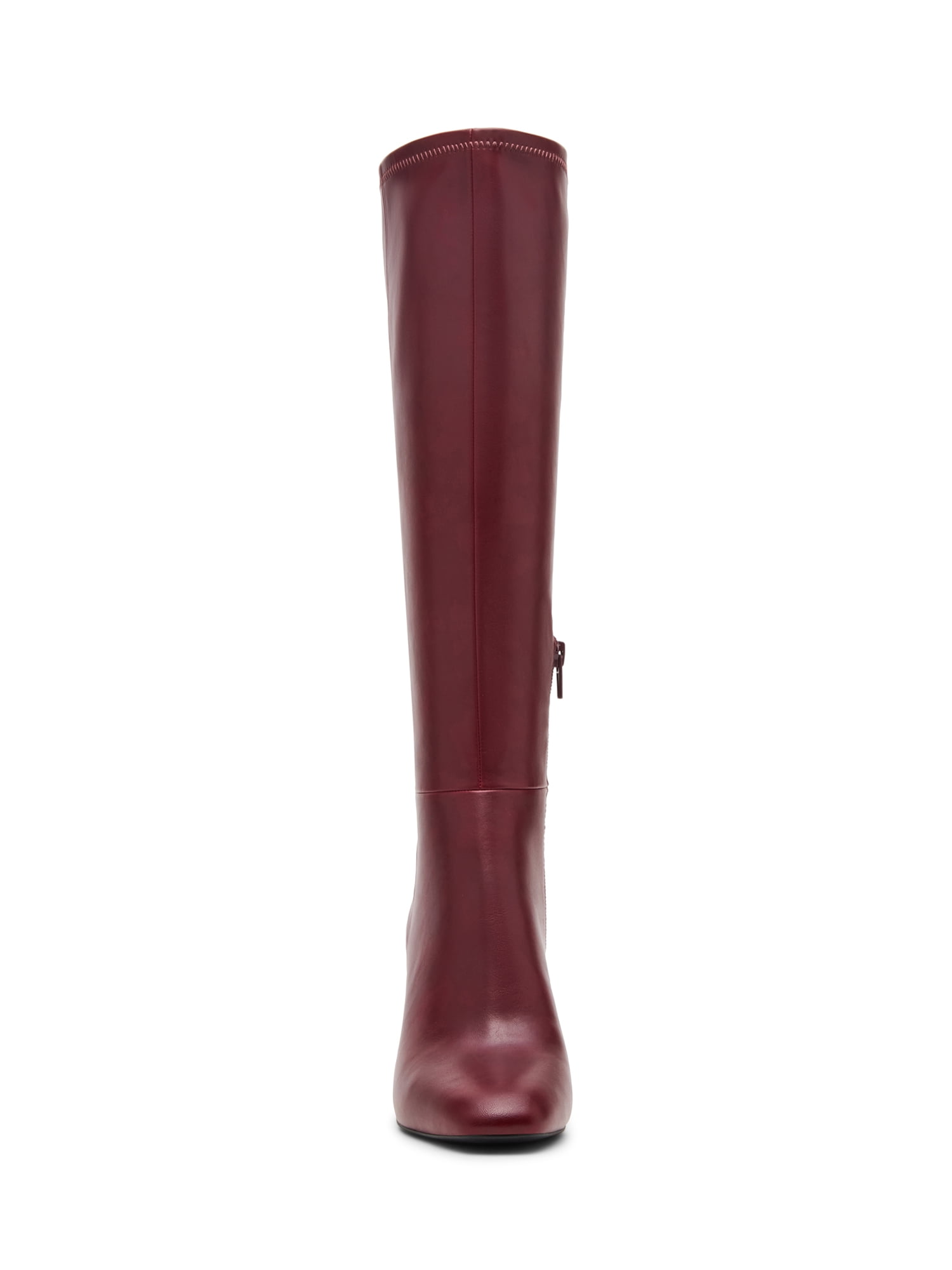 Madden Girl Women's Wesley Block Heel Tall Shaft Boot (Wide Calf Available)