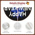 thumbnail image 5 of Bingfone Christmas Tree Skirt Mat Christmas Decoration Interior 30"-Happy New Year 2024, 5 of 8
