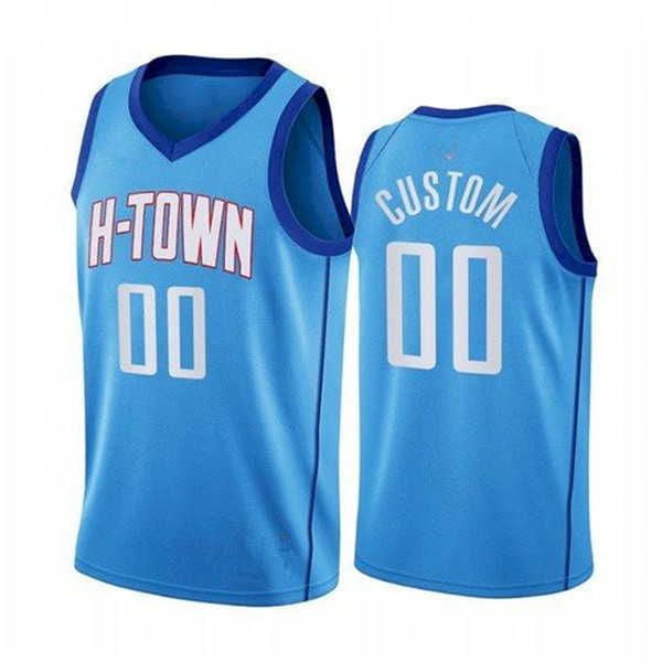 NBA_ Basketball Jerseys 75th Custom Mens Womens Houston''Rockets