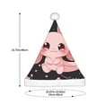 thumbnail image 3 of Balery Chibi Axolotl Sakura Fantasy Pattern Santa Hat Christmas Hat Funny Christmas Hat Christmas Knitted Beanie Hat For Men Women Adult, 3 of 6