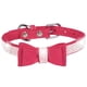 thumbnail image 1 of Apuakthei Collar para Perro, Collar para Gato, Collar con Lazo de Diamantes de Cristal Brillante, Cierre Dorado, Cuero de Terciopelo Alto, 1 of 5