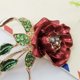 thumbnail image 5 of Qarigey Broche de flor rosa para mujer, pasador de pecho estético Retro para fiesta, joyería artística para boda, vacaciones, accesorios de disfraz Accesorios de disfraces Qarigey AP010763-00, 5 of 6