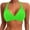 Green, variant on Huowey Women Swimwear Plus Size Bikini Tops Large Bust Swim Tops Full Coverage Swimsuit Tops Sport Bra Bathing Suit Tops Pool Bathing Suit Honeymoon Cruise Trendy Wear