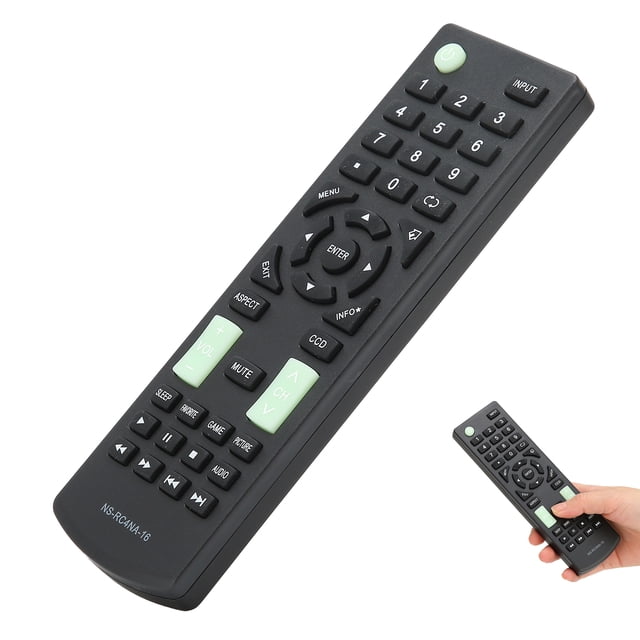 Control remoto de televisión ANGGREK para Insignia TV NS32D311NA17 NS40D420NA18 B85B