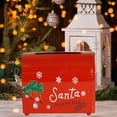 thumbnail image 1 of Buzón de Navidad, Buzón de Del Polo Norte, Decoración Del Hogar, Buzón de Metal, Decoración Navideña para Fiesta, Puerta de Entrada, Patio Fest, 1 of 8