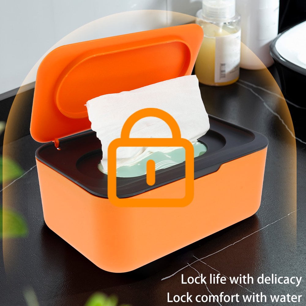 Distributeur De Lingettes En Plastique Avec Couvercle Pour